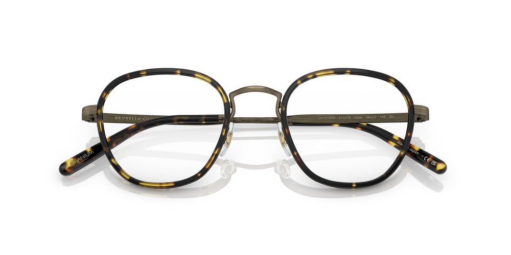 Oliver Peoples Lilletto with Antique Gold/Vintage DTB frame and Brown lenses - Image 7