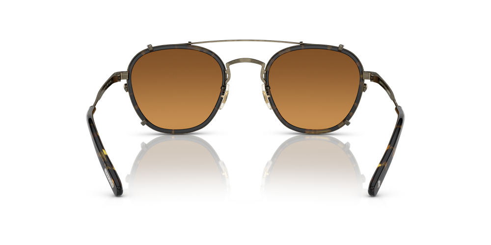 Oliver Peoples Lilletto with Antique Gold/Vintage DTB frame and Brown lenses - Image 5