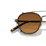 Oliver Peoples Lilletto with Antique Gold/Vintage DTB frame and Brown lenses - Variant