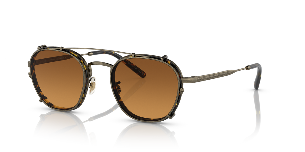Oliver Peoples Lilletto with Antique Gold/Vintage DTB frame and Brown lenses - Image 1