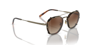 Oliver Peoples Lilletto with Antique Gold/Dark Mahogany frame and Brown lenses - image 3