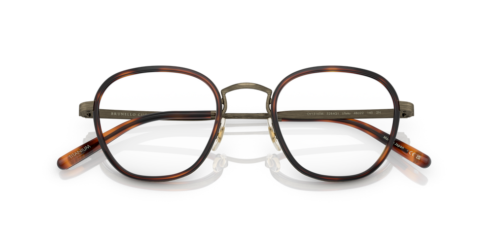 Oliver Peoples Lilletto with Antique Gold/Dark Mahogany frame and Brown lenses - image 7