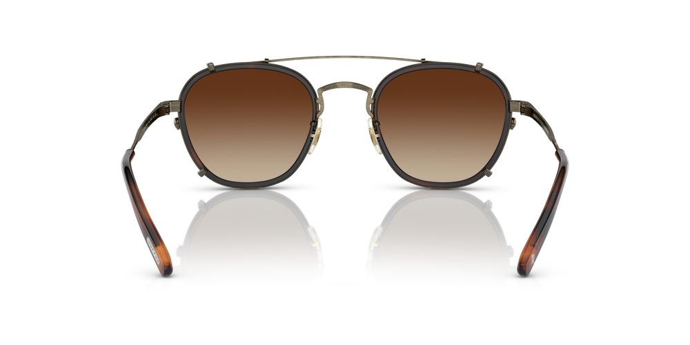 Oliver Peoples Lilletto with Antique Gold/Dark Mahogany frame and Brown lenses - image 5