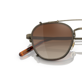 Oliver Peoples Lilletto with Antique Gold/Dark Mahogany frame and Brown lenses - Variant