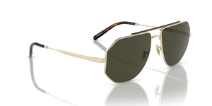 Oliver Peoples Moraldo with Gold frame and Green lenses - image 3