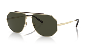 Oliver Peoples Moraldo with Gold frame and Green lenses - image 1
