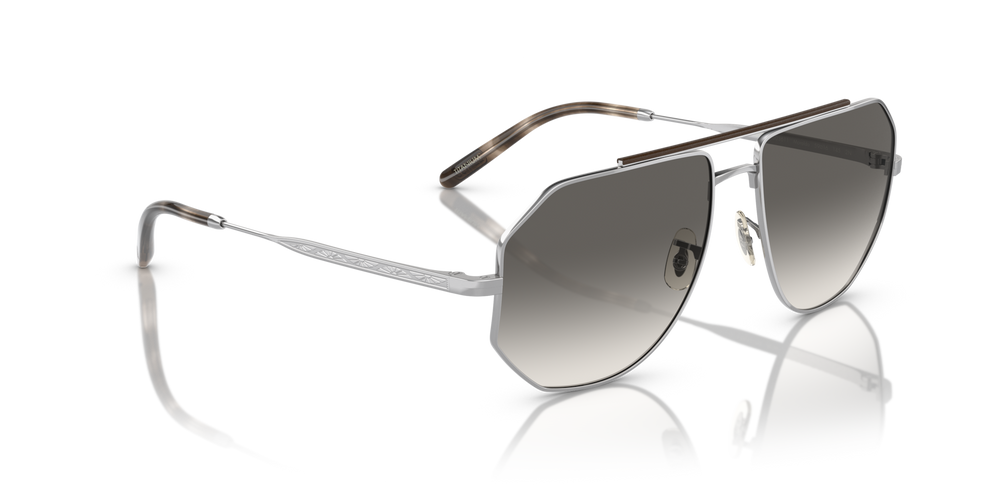 Oliver Peoples Moraldo con montatura Argento e lenti  Grigio - immagine 3