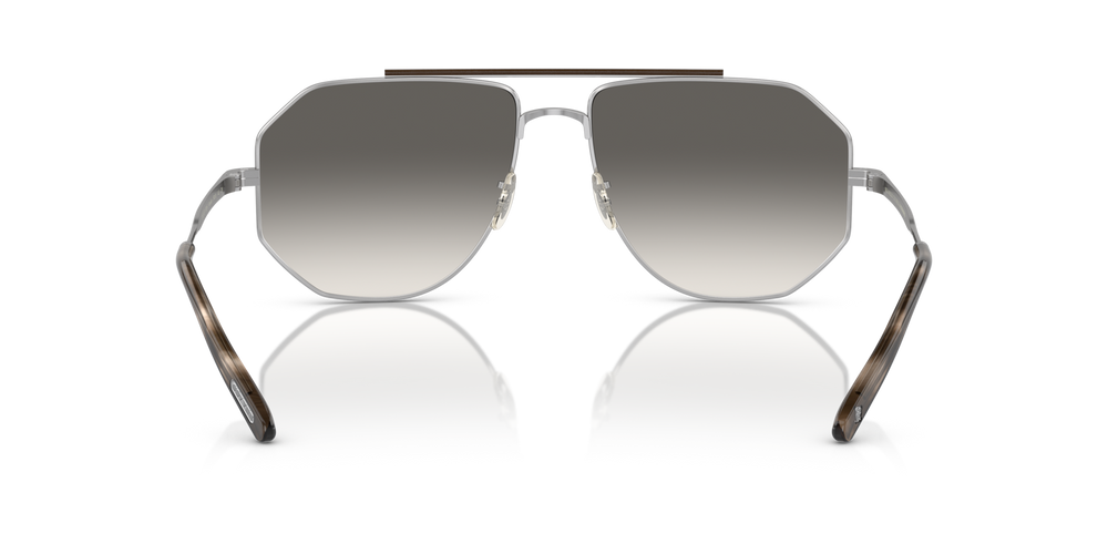 Oliver Peoples Moraldo con montatura Argento e lenti  Grigio - immagine 5