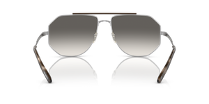 Oliver Peoples Moraldo con montatura Argento e lenti  Grigio - immagine 5