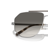 Sie Oliver Peoples Moraldo mit Silber Gestell und Grau Gläsern - Variant