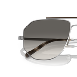 Oliver Peoples Moraldo with Silver frame and Grey lenses - Variant