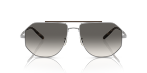Oliver Peoples Moraldo con montatura Argento e lenti  Grigio - immagine 2