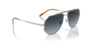 Oliver Peoples Moraldo con montatura Argento e lenti  Blu - immagine 3