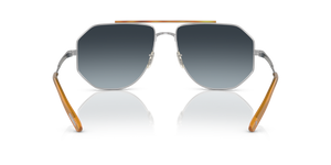 Oliver Peoples Moraldo con montura Plateado y lentes Azul - imagen 5