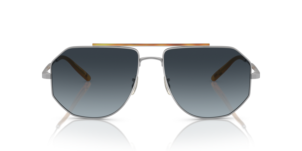 Oliver Peoples Moraldo con montatura Argento e lenti  Blu - immagine 2