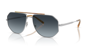 Oliver Peoples Moraldo con montura Plateado y lentes Azul - imagen 1