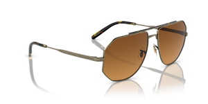 Oliver Peoples Moraldo with Antique Gold frame and Brown lenses - Image 3