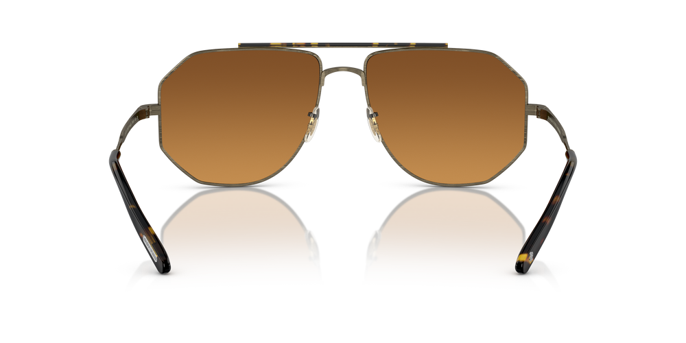 Oliver Peoples Moraldo with Antique Gold frame and Brown lenses - Image 5