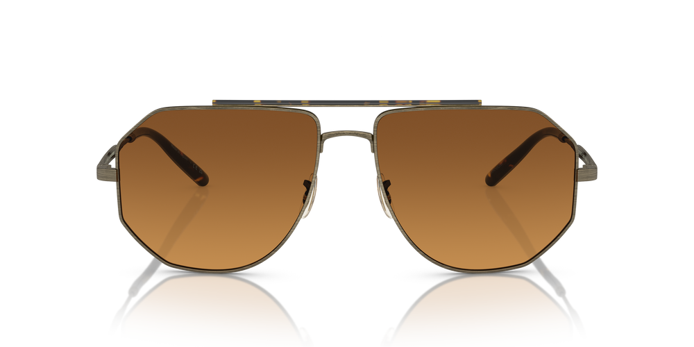 Oliver Peoples Moraldo with Antique Gold frame and Brown lenses - Image 2