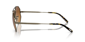 Oliver Peoples Moraldo with Antique Gold frame and Brown lenses - Image 4