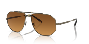 Oliver Peoples Moraldo with Antique Gold frame and Brown lenses - Image 1