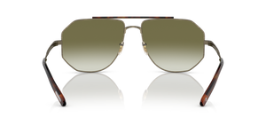 Oliver Peoples Moraldo con montura Oro Envejecido y lentes Verde - imagen 5