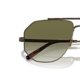 Oliver Peoples Moraldo with Antique Gold frame and Green lenses - Variant