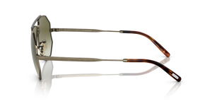 Oliver Peoples Moraldo with Antique Gold frame and Green lenses - Image 4