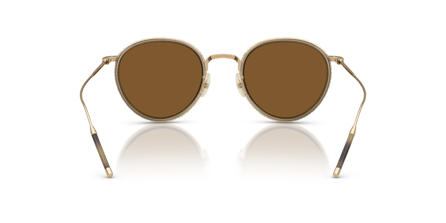 Oliver Peoples TK-8 Sun Gold Plated with 18k Gold Plated frame and