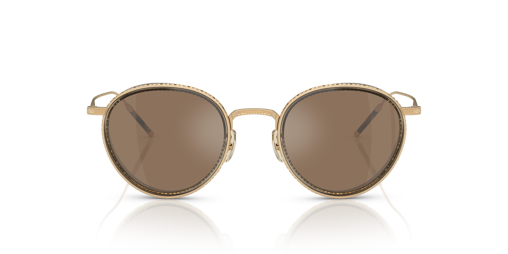 Oliver Peoples TK-8 Sun Gold Plated with 18k Gold Plated frame and