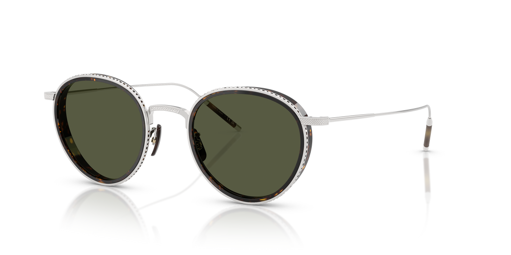 Oliver Peoples TK-8 Sun Gold Plated with 18k White Gold Plated