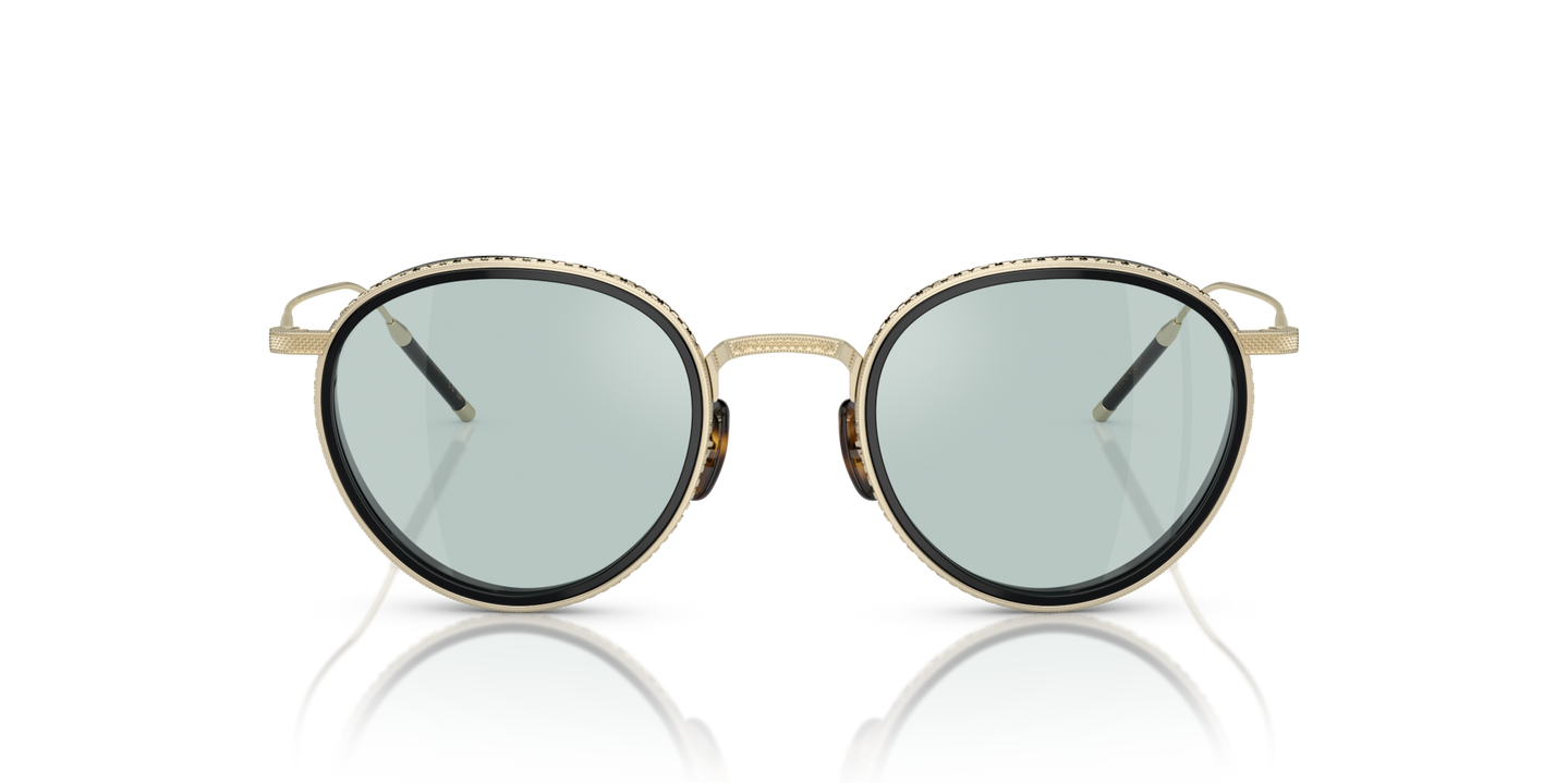 Oliver Peoples TK-8 mit Gold/Schwarz Gestell - Bild Material