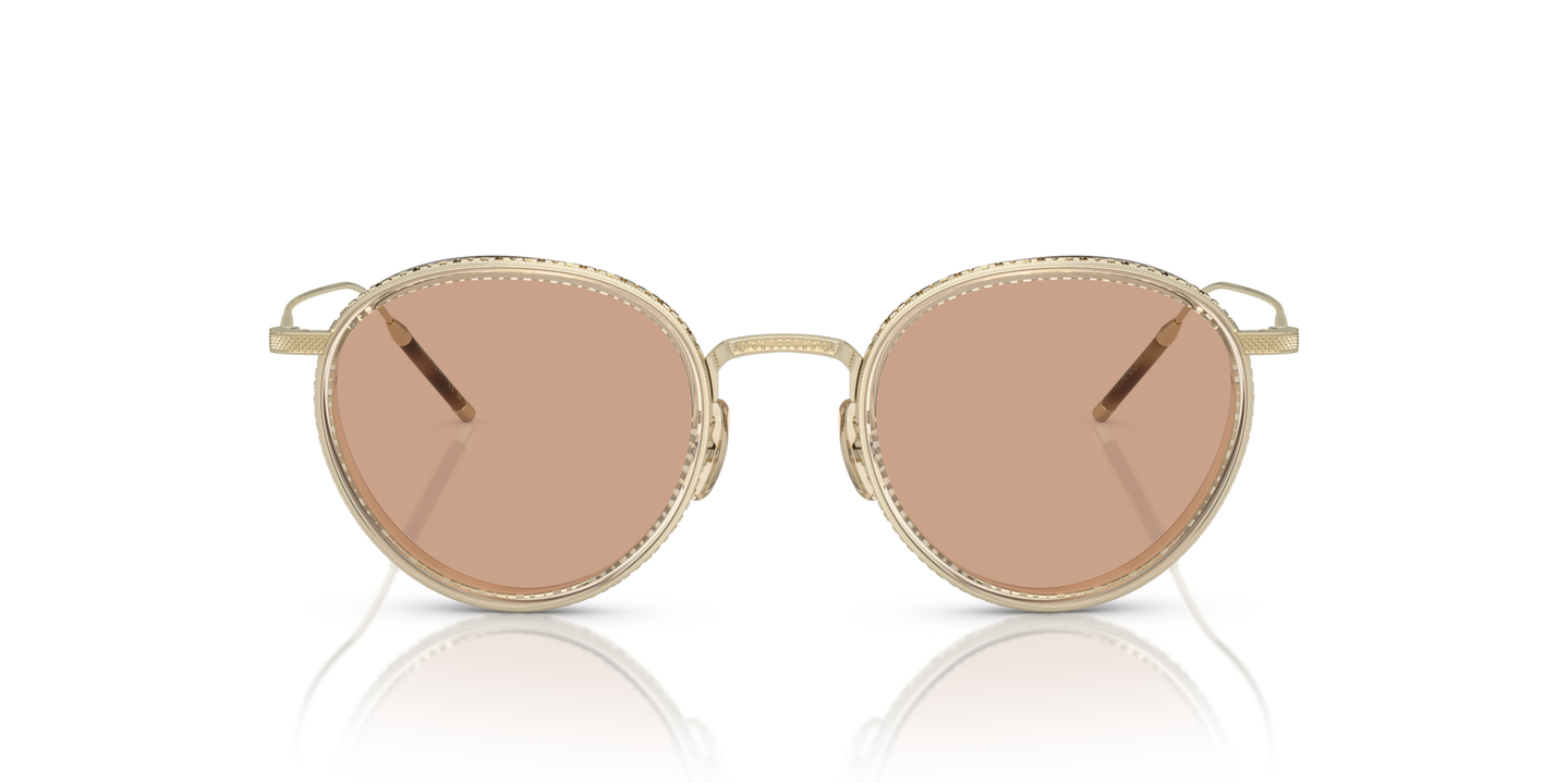 Oliver Peoples TK-8 with Gold/Buff frame - Image Material