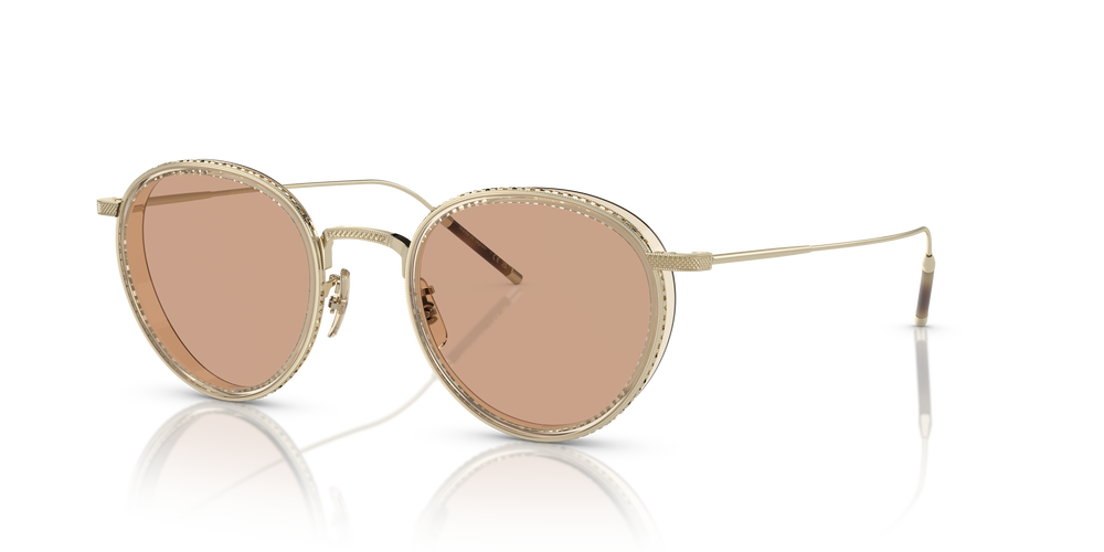 Oliver Peoples TK-8 with Gold/Buff frame - Image 1