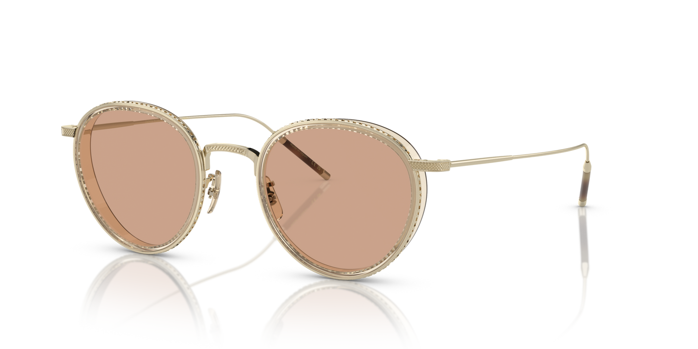 Oliver Peoples TK-8 with Gold/Buff frame - Image Endpiece