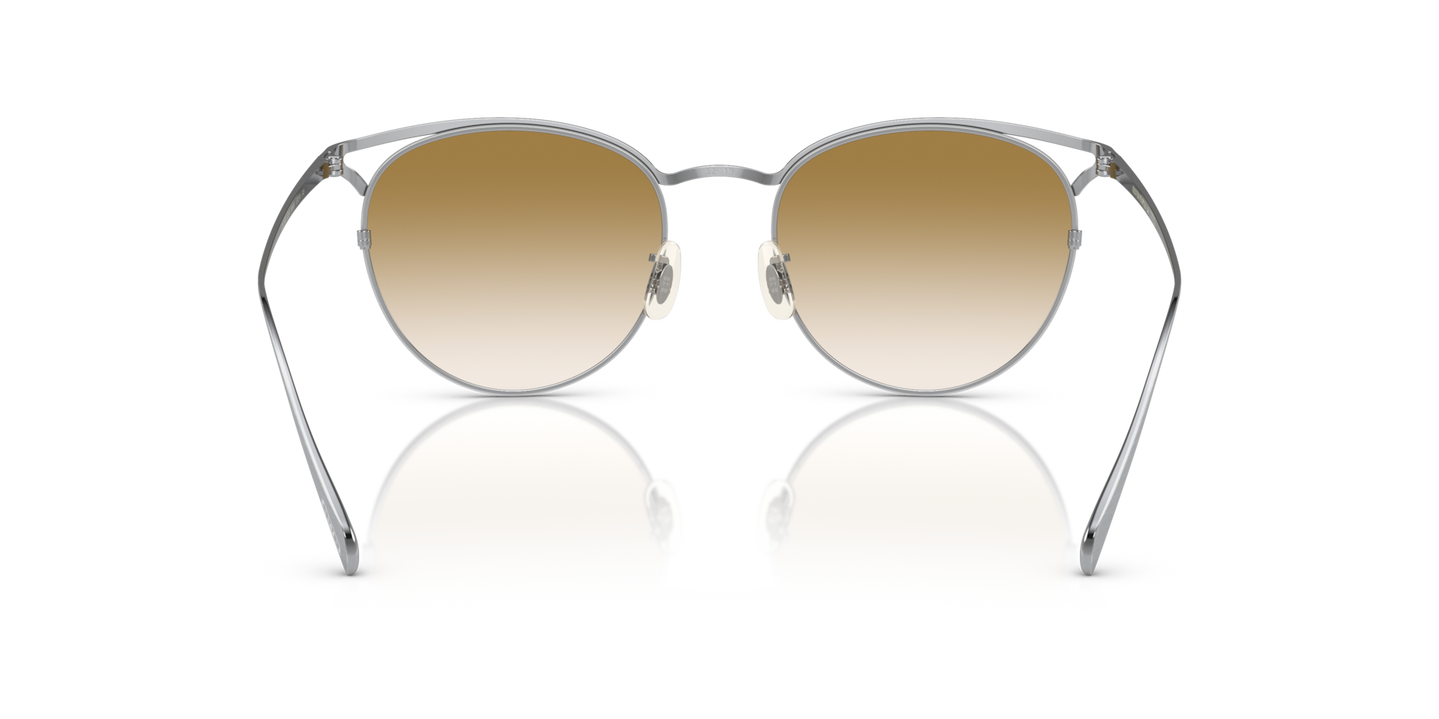 Oliver Peoples Aviara con montatura Argento Spazzolato - Immagine Naselli