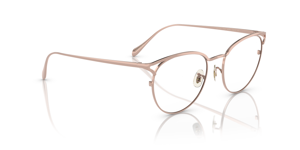 Oliver Peoples Aviara mit Rose Gold gebürstet Gestell - Das Bild 3