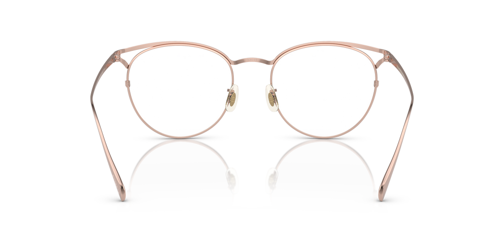 Oliver Peoples Aviara mit Rose Gold gebürstet Gestell - Das Bild 5