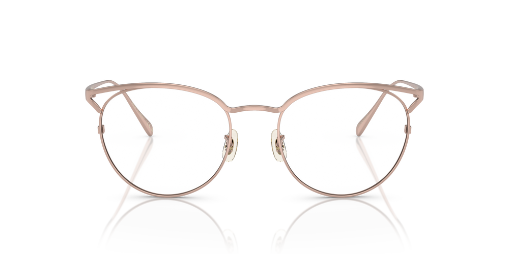 Oliver Peoples Aviara mit Rose Gold gebürstet Gestell - Das Bild 2