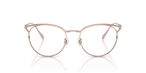 Oliver Peoples Aviara mit Rose Gold gebürstet Gestell - Das Bild 2