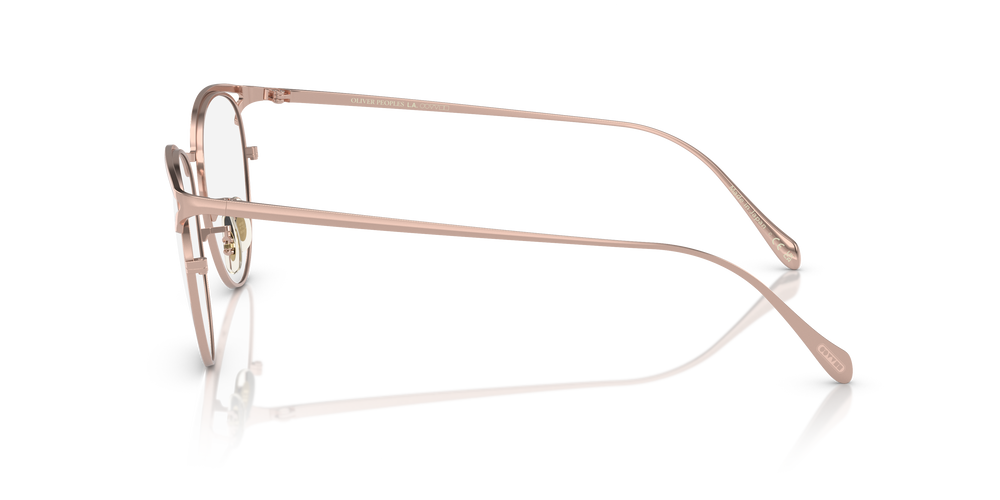Oliver Peoples Aviara mit Rose Gold gebürstet Gestell - Das Bild 4