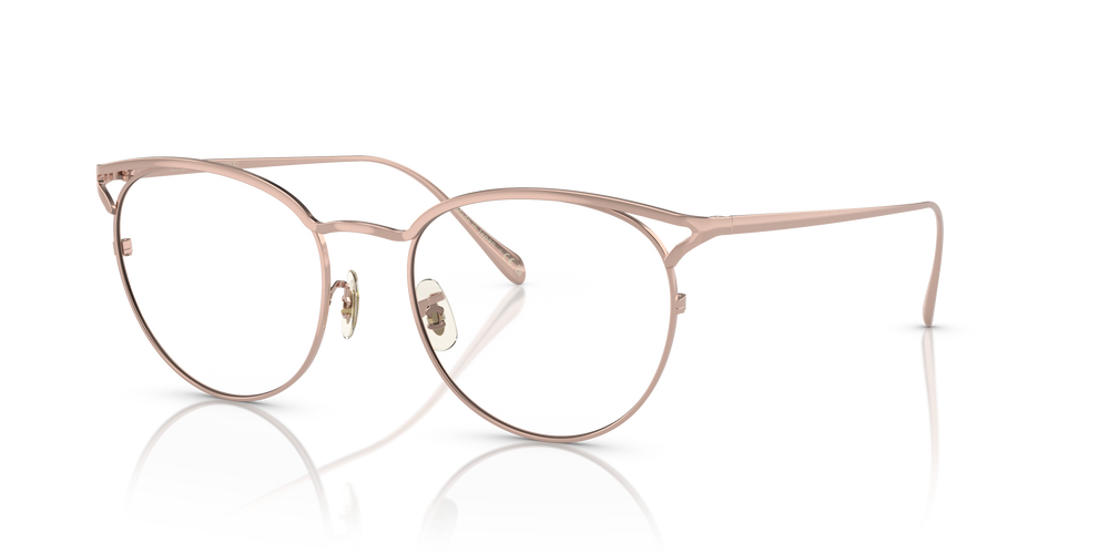 Oliver Peoples Aviara con montatura Rose Gold Spazzolato - L'immagine 3