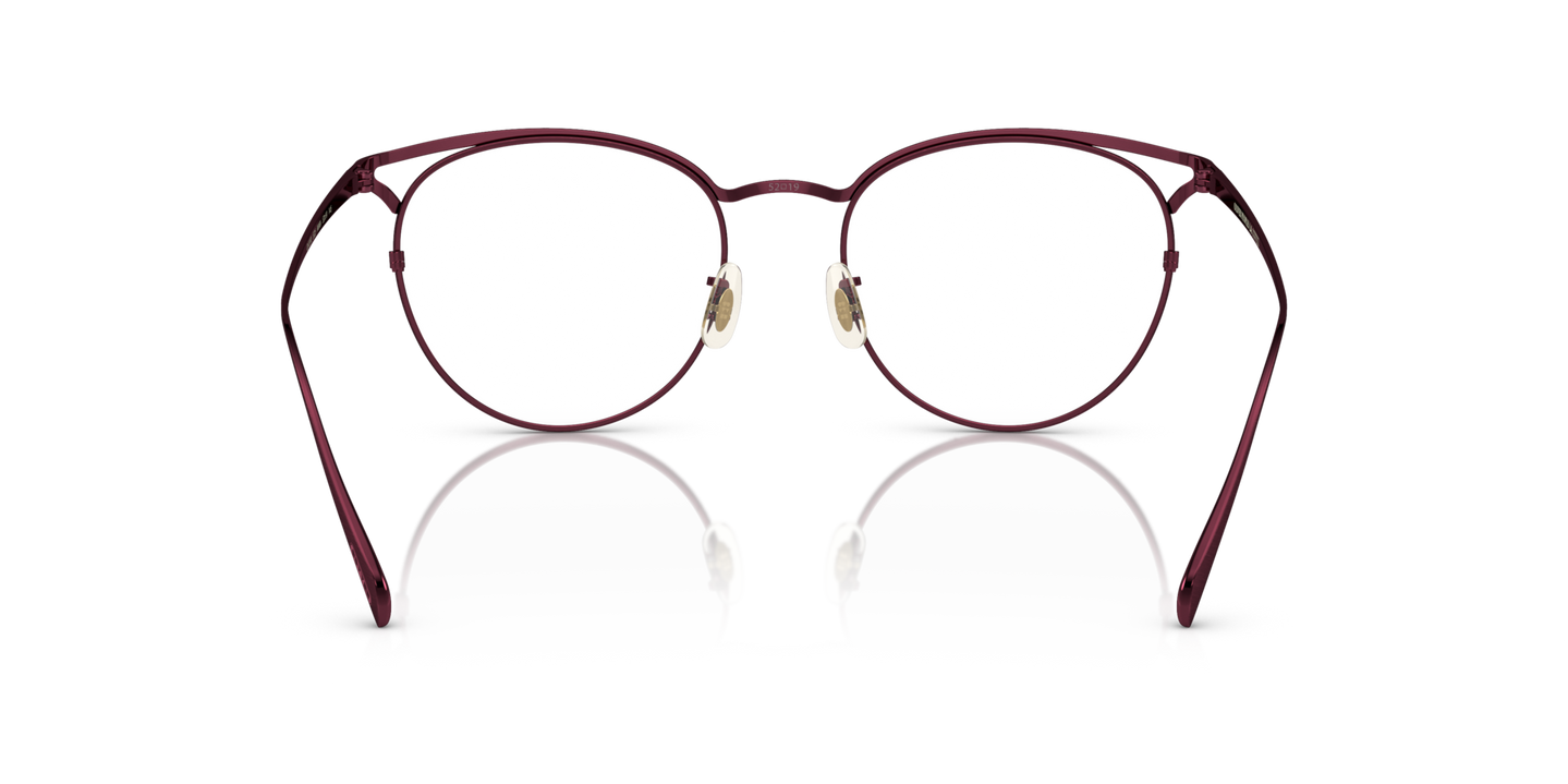 Oliver Peoples Aviara with Brushed Burgundy frame - Image Nosepads