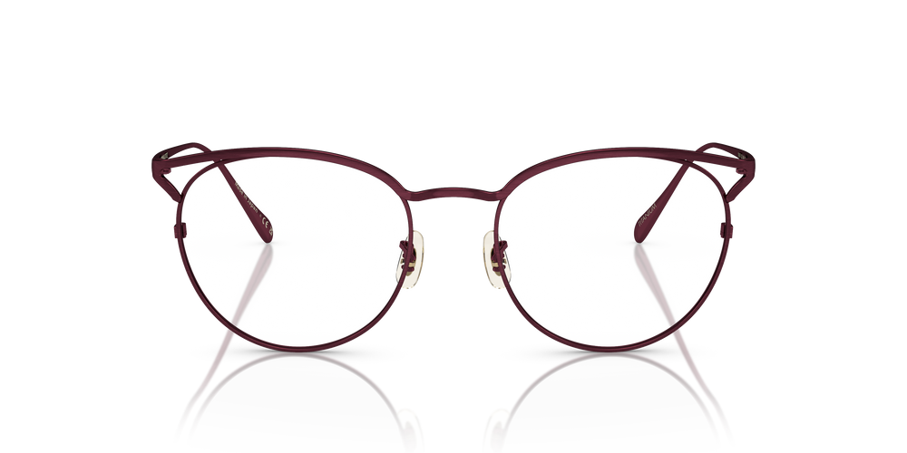 Oliver Peoples Aviara con montatura Borgogna spazzolato - L'immagine 2