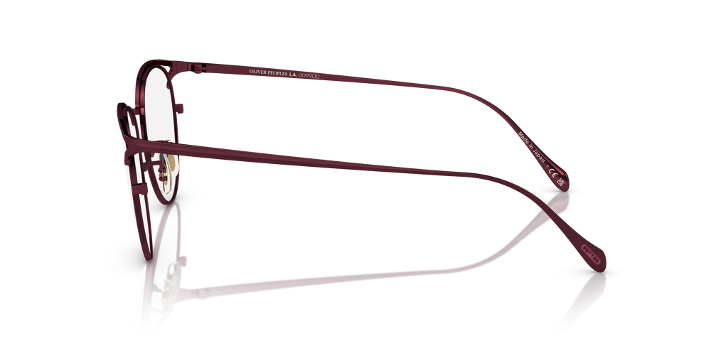 Oliver Peoples Aviara con montatura Borgogna spazzolato - L'immagine 4