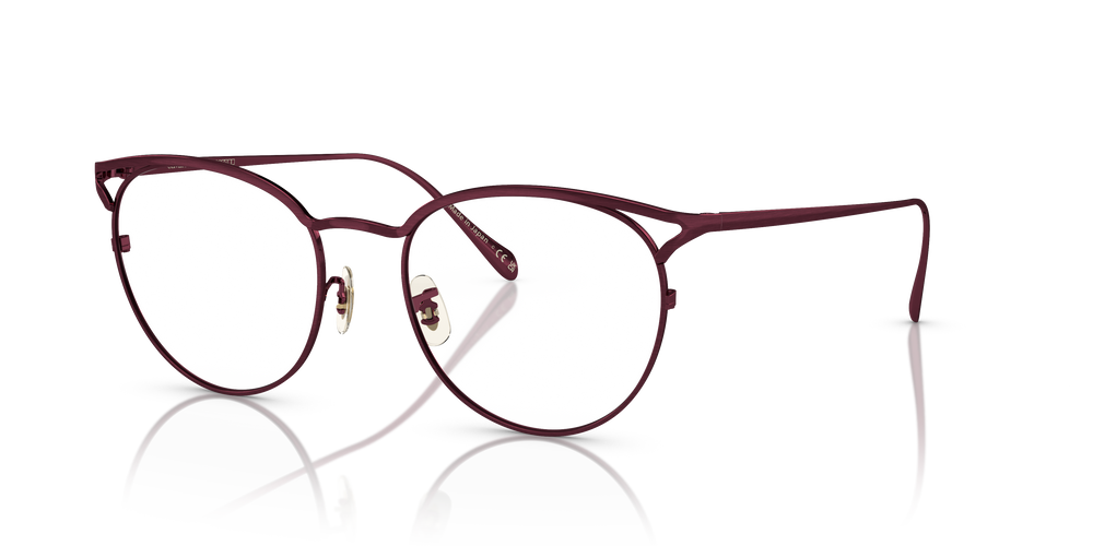 Oliver Peoples Aviara con montatura Borgogna spazzolato - L'immagine 2