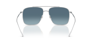 Oliver Peoples Dresner with Silver frame and Blue lenses - image 5