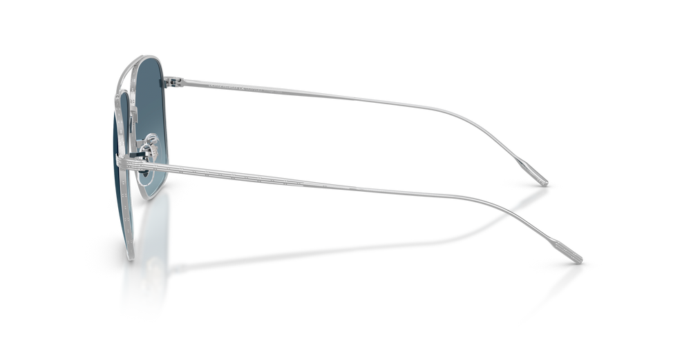 Oliver Peoples Dresner with Silver frame and Blue lenses - image 4