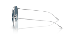 Oliver Peoples Dresner con montatura Argento e lenti  Blu - L'immagine 4