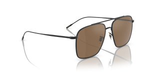 Oliver Peoples Dresner with Matte Black frame and Brown lenses - image 3